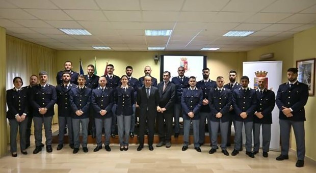 NUOVI AGENTI IN SERVIZIO ALLA QUESTURA DI POTENZA