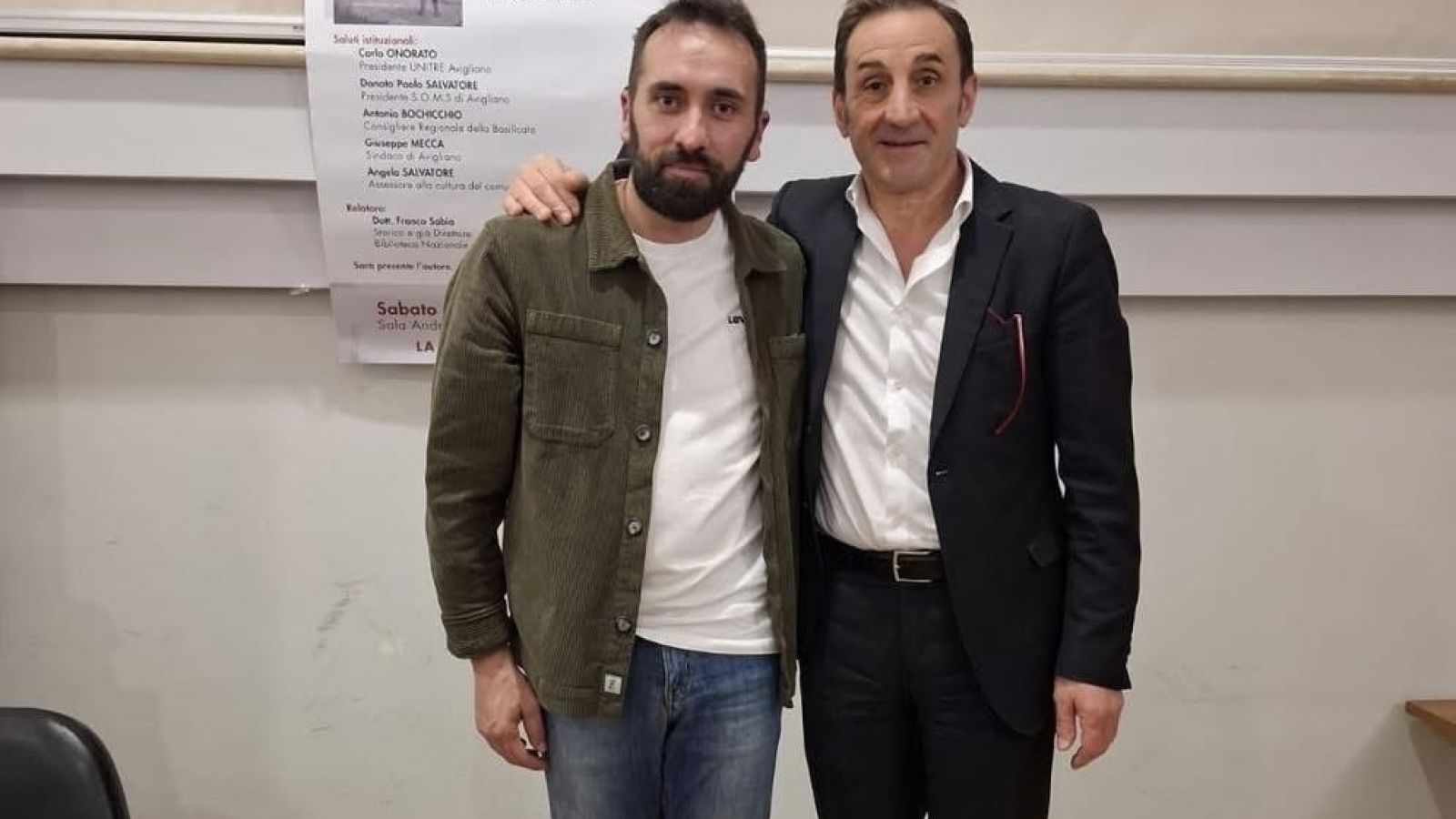 PREMIO BASILICATA: LE CONGRATULAZIONI DI BOCHICCHIO A LACERENZA