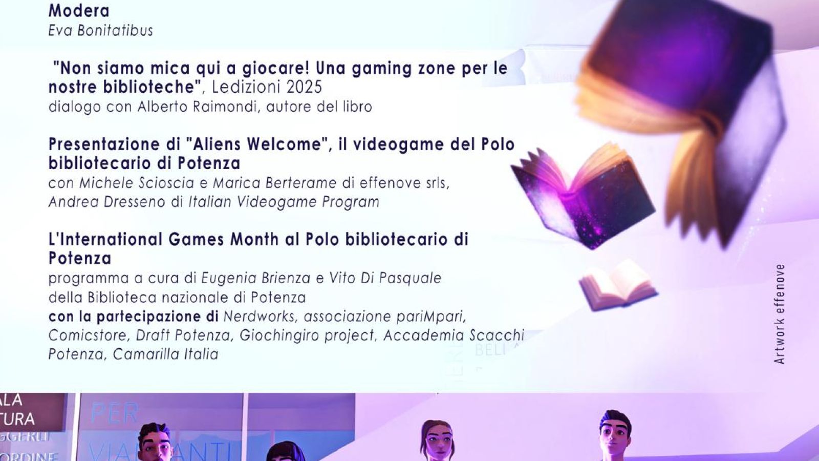 UN VIDEOGAME AMBIENTATO NEL POLO BIBLIOTECARIO DI POTENZA