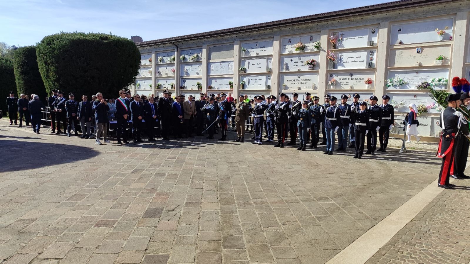 ​2 NOVEMBRE 2025. CERIMONIA PER I CADUTI AL CIMITERO MONUMENTALE DI POTENZA