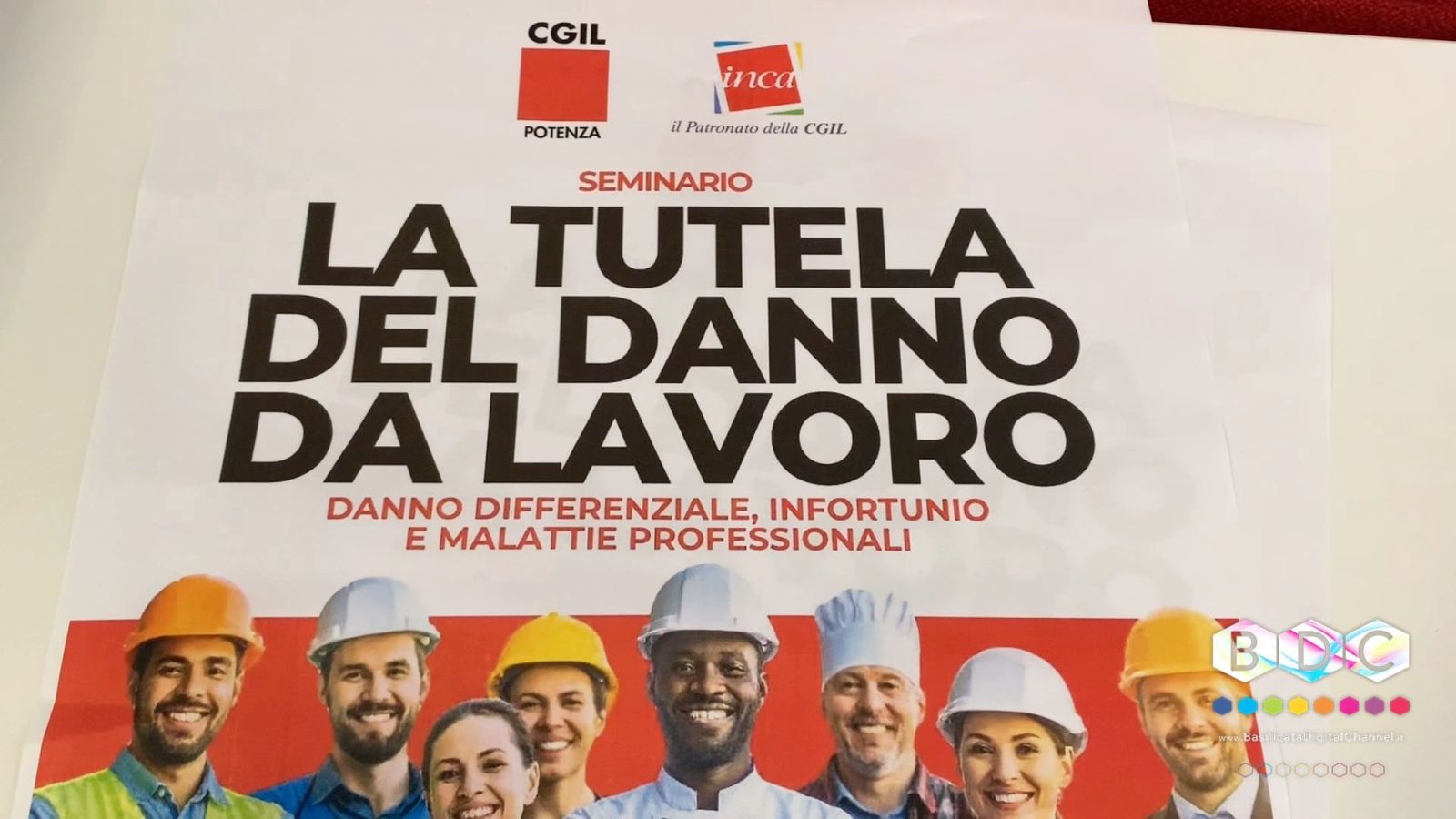 SEMINARIO CGIL POTENZA: PREVENZIONE E TUTELA, DUE FACCE DELLA SICUREZZA DEL LAVORO