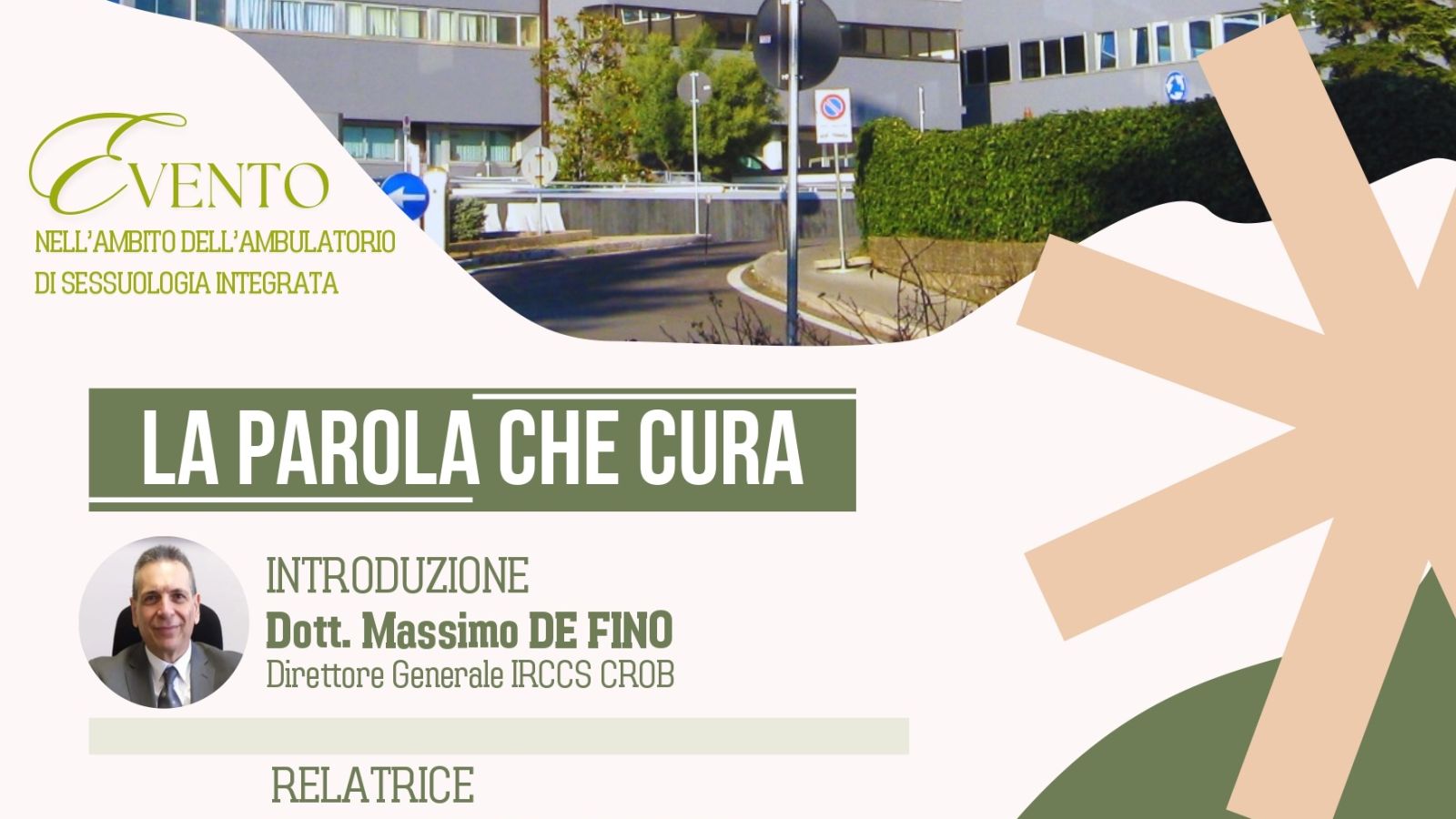 LA PAROLA CHE CURA: INCONTRO AL CROB DI RIONERO