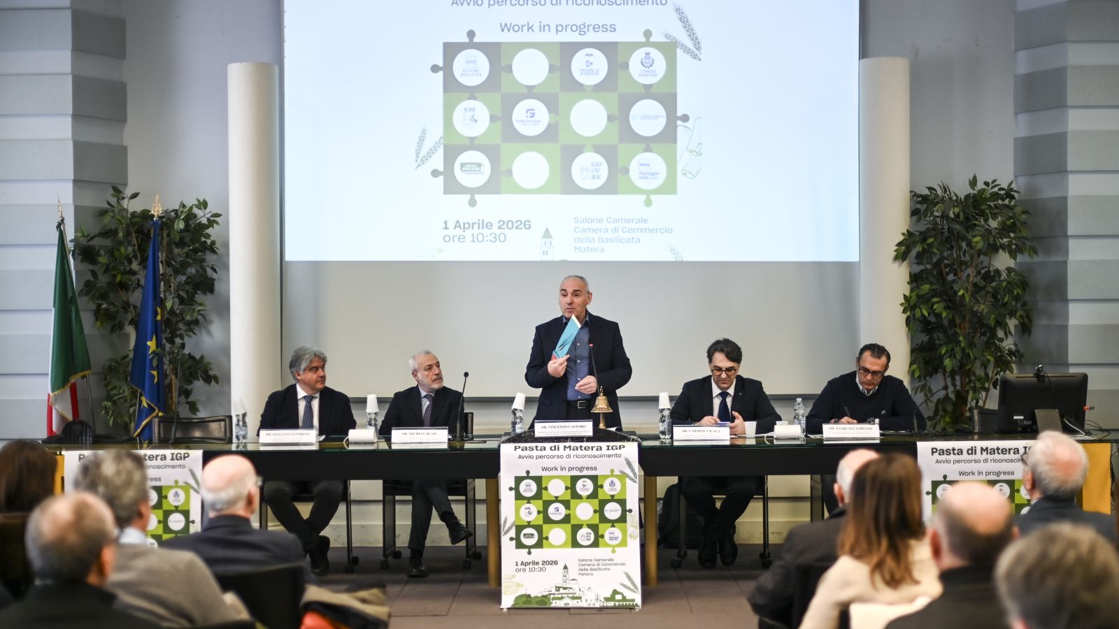 LA PASTA DI MATERA VUOLE DIVENTARE IGP. CICALA: "COSTRUIRE TUTTA LA FILIERA"