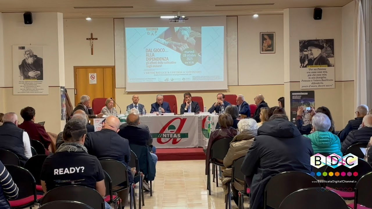 A POTENZA RIFLETTORI ACCESI SUL GIOCO D'AZZARDO PATOLOGICO