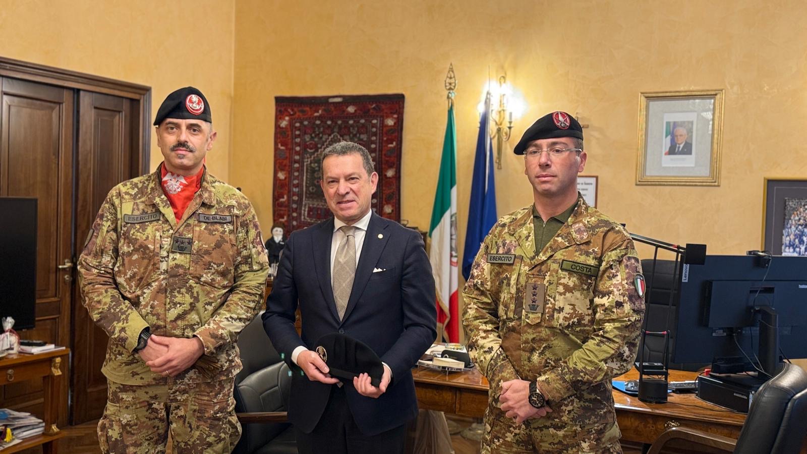 AVVICENDAMENTO DEL CONTINGENTE DELL’ESERCITO ITALIANO AL CPR DI PALAZZO SAN GERV