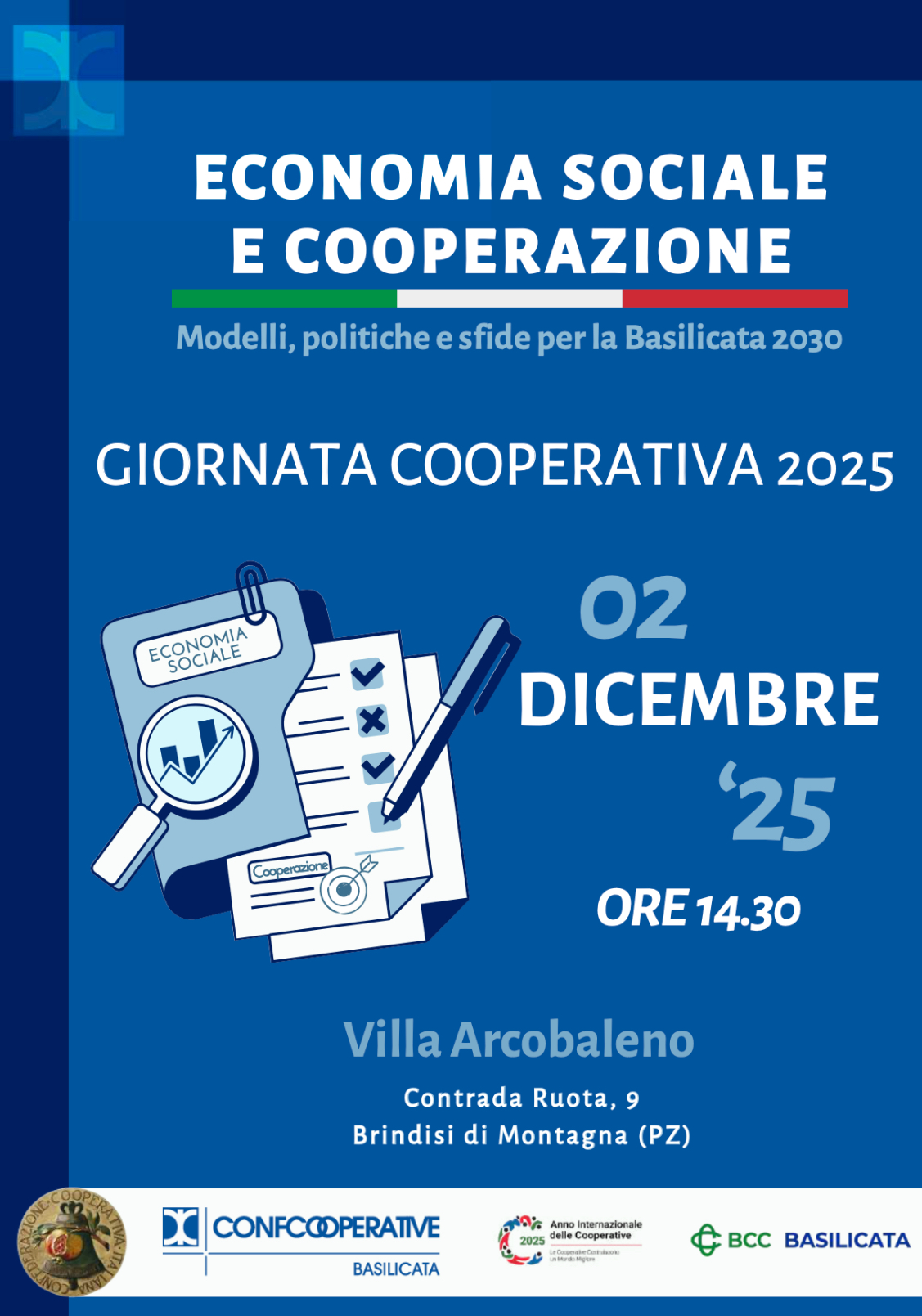 GIORNATA COOPERATIVA 2025: FOCUS SULL’ECONOMIA SOCIALE