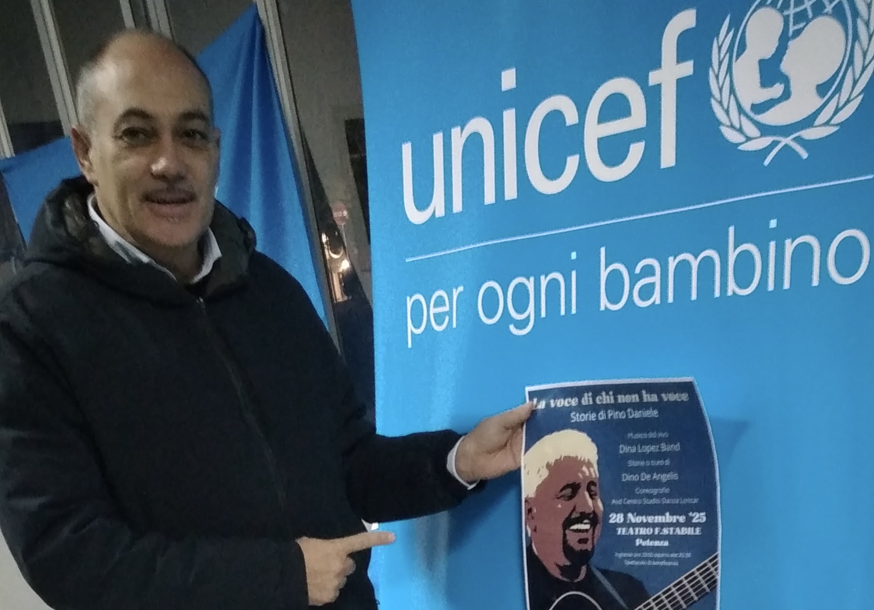 UNA SERATA NEL RICORDO DI PINO DANIELE PER L’UNICEF