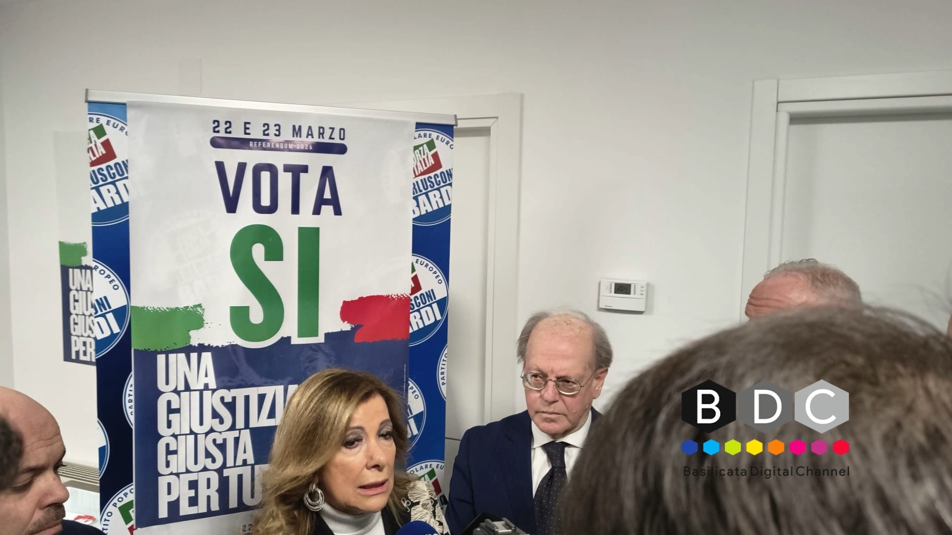 GIUSTIZIA: FORZA ITALIA PRESENTA IL COMITATO DEL SÌ AL REFERENDUM
